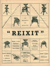 Publicité ancienne Tixier Frères matériel agricole 1955 issue de magazine