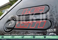 Set 4 Autocollants Stickers Monogrammes Custodes Pour Peugeot 205 GTI 1.6 1600