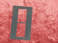 Plaque de finition double