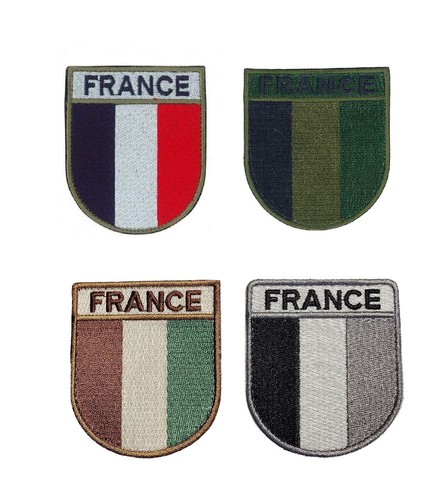 Lot ecussons france avec - 4,