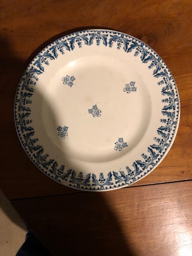 Ancienne assiette faïence - assiette,