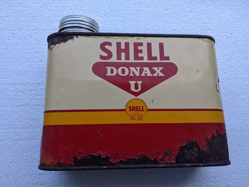 Ancien bidon huile shell - bidon, 1l