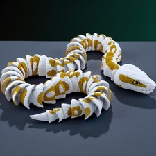 Printed albino ball - 3d, python