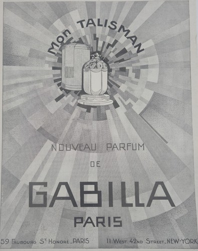 Publicité ancienne parfum - ancienne,