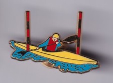 RARE PINS PIN'S .. SPORT TEAM CANOE KAYAK ARTHUS BERTRAND OR 3D ~FW