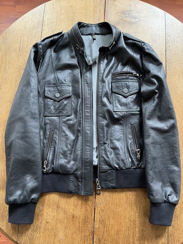 Veste perfecto manteau cuir - veste,