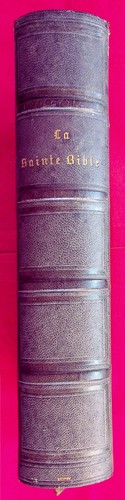 Sainte bible traduite - bible,