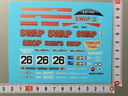 Decals porsche 956 26 - decals, 1/32