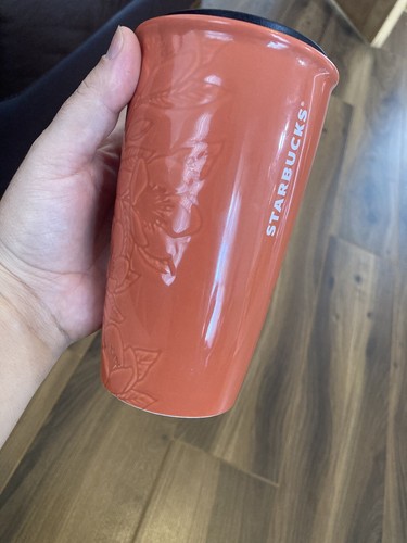 Starbucks orange coral - orange,