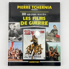 Livre Pierre Tchernia 80 Grands Succès Films de Guerre Histoire Cinéma Militaire
