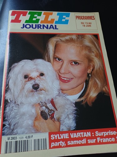 Sylvie vartan télé - sylvie, journal