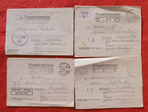 Correspondance des prisonniers - correspondance,