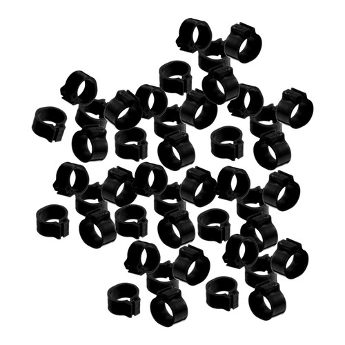 100 pcs bague oiseaux anneaux - pcs,
