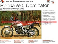 HONDA NX 650 Dominator 1988