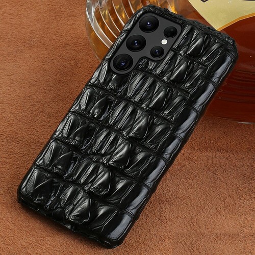 Genuine crocodile leather - leather, case