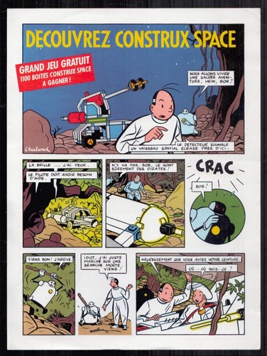 Yves chaland bulletin - chaland, jeu