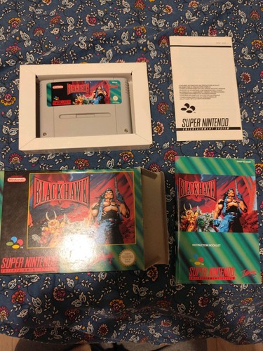 Blackhawk jeu super nintendo - blackhawk,