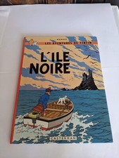 tintin l'ile noire B36 1966 hergé	TBE