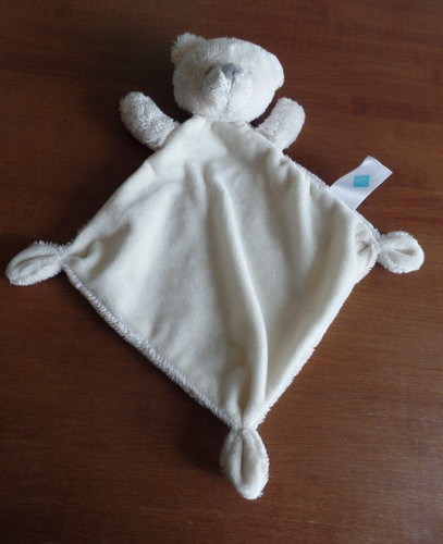 S23 doudou ours plat blanc - /,