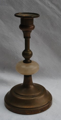 Bougeoir chandelier ancien - ancien, en