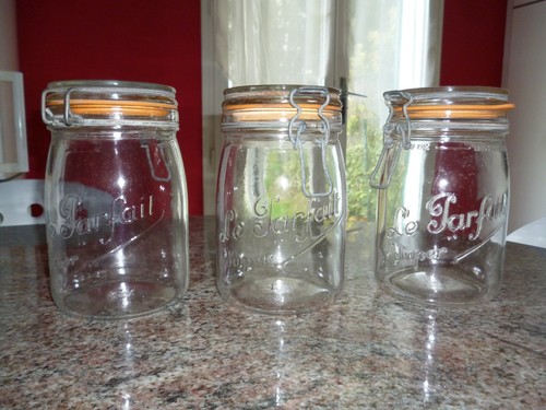 Lot anciens bocaux - lot, 3
