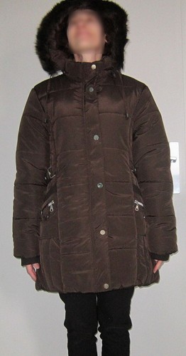 Doudoune marron chocolat