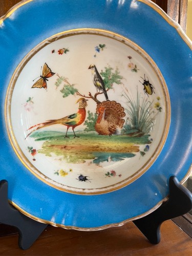 Four kpm porcelain plates - kpm,