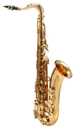 Saxophone tenor instrument - saxophone, a
