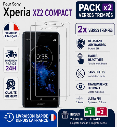 Verre trempé sony xperia - trempé,