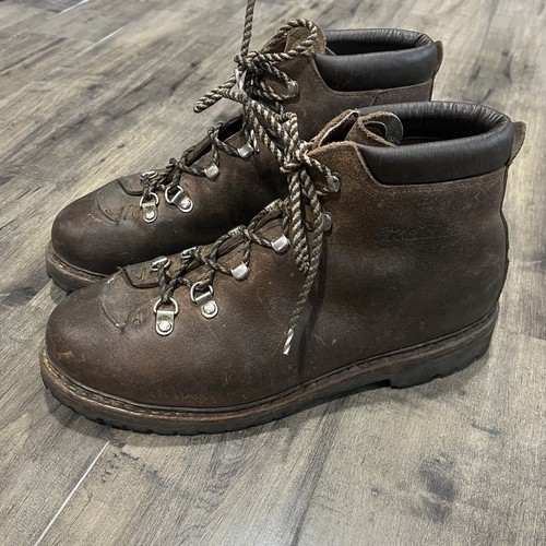 Raichle brown leather hiking - brown,