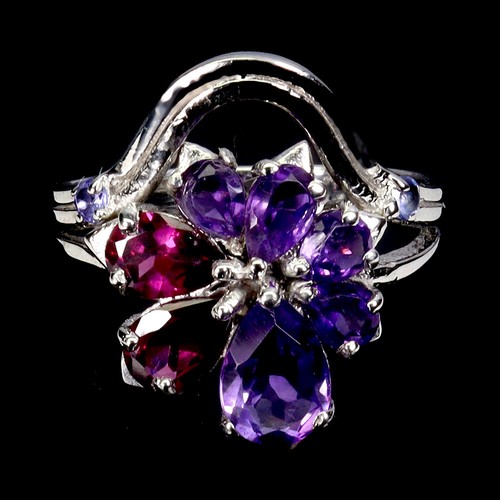 925 bague argent poire - bague, en