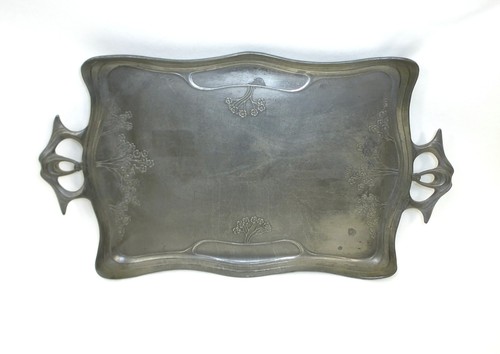 Plateau art nouveau - art, 1900