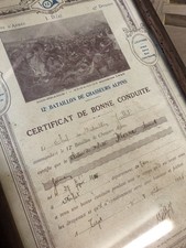 Certificat de Bonne Conduite