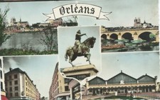 CARTE POSTALE ANCIENNE du LOIRET (45) - ORLEANS