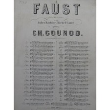 GOUNOD Charles Faust No 15