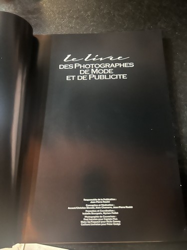 Livre des photographes - des,