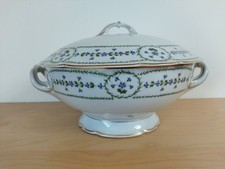 Grande Soupière Bernardaud Barbeaux porcelaine Limoges France