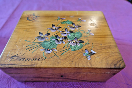 Coffret souvenir nice bois - coffret,