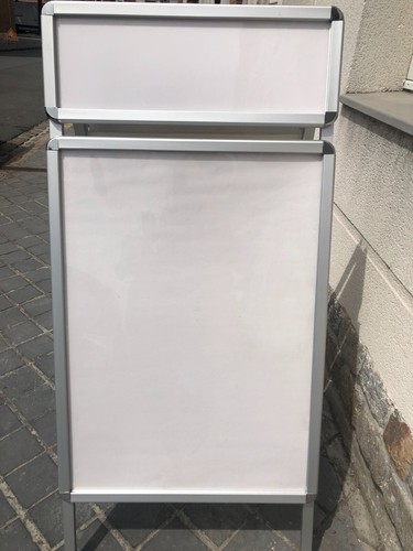 Panneau trottoir alu