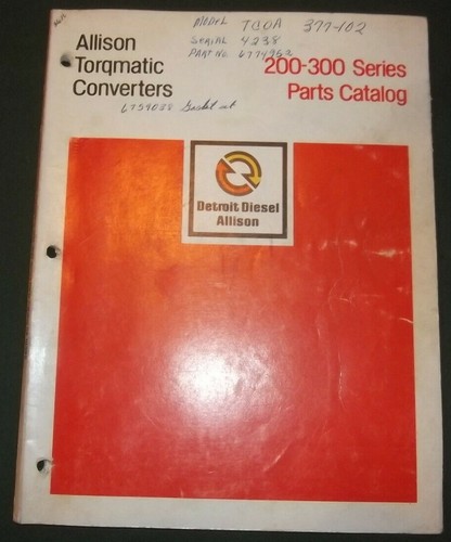 Detroit diesel allison tca - allison,