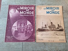 le miroir du monde 1933 paquebot l'atlantique naufrage remorquage croiseur