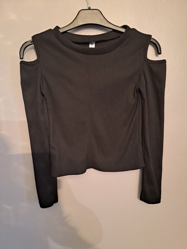 Shirt court noir manches - t,