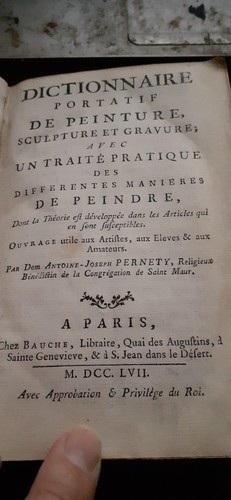 Dictionnaire portatif - , de