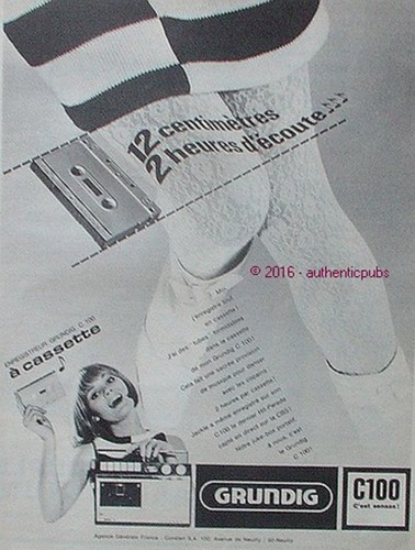 Publicite grundig c100 - publicite,