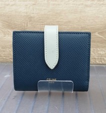 Portefeuille CELINE Small Strap Bleu