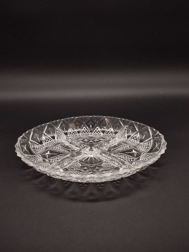 Plat apéritif ancien verre - en,