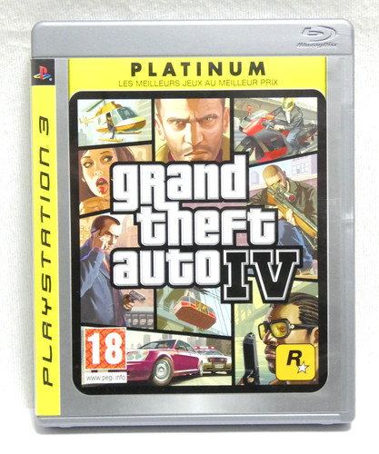 Jeu ps3 gta avec notice - gta, iv