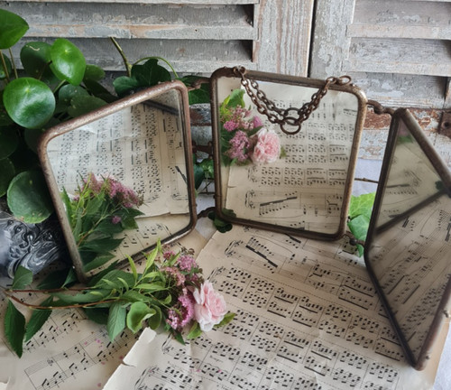 Ancien miroir barbier - miroir, de