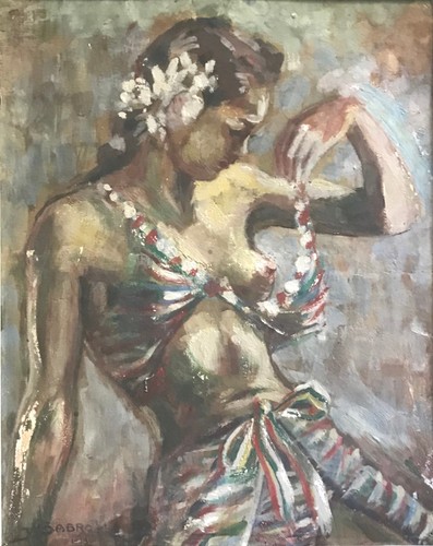 Tableau gouache par - gouache, -par