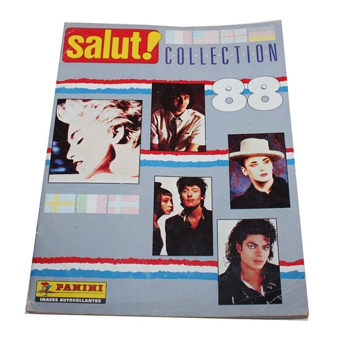 Album panini vintage salut - album,